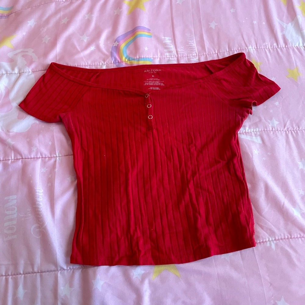 Off the shoulders top